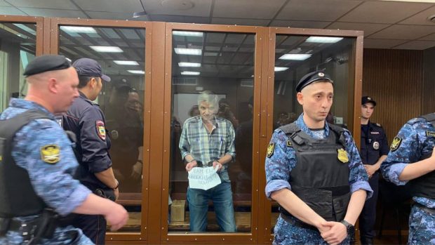 Alexej Gorinov u soudu