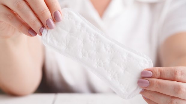 Menstruační vložka (ilustrační fotografie)