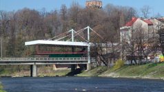 Most Družby v Českém Těšíně - hraniční přechod do Polska