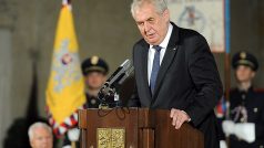 Prezident Miloš Zeman udělil státní vyznamenání