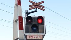 Signalizační zařízení na železničním přejezdu (ilustrační foto)