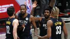 Basketbalisté Brooklynu slaví výhru