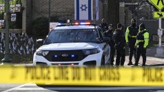 Zásah policie před izraelským velvyslanectvím v Washingtonu