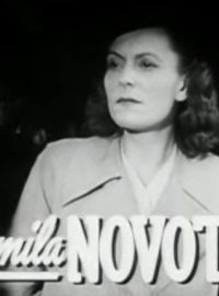 Jarmila Novotná v traileru filmu Poznamenaní