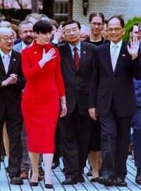 Markéta Pekarová Adamová na návštěvě Tchaj-wanu