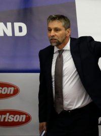 Trenér hokejové reprezentace Josef Jandač