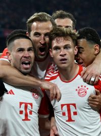 Fotbalisté Bayernu Mnichov v domácí odvetě čtvrtfinále Ligy mistrů porazili Arsenal 1:0 a v součtu s úvodní remízou 2:2 postoupili do semifinále