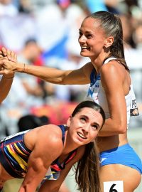Spokojená Tereza Petržilková po rozběhu na 400 metrů